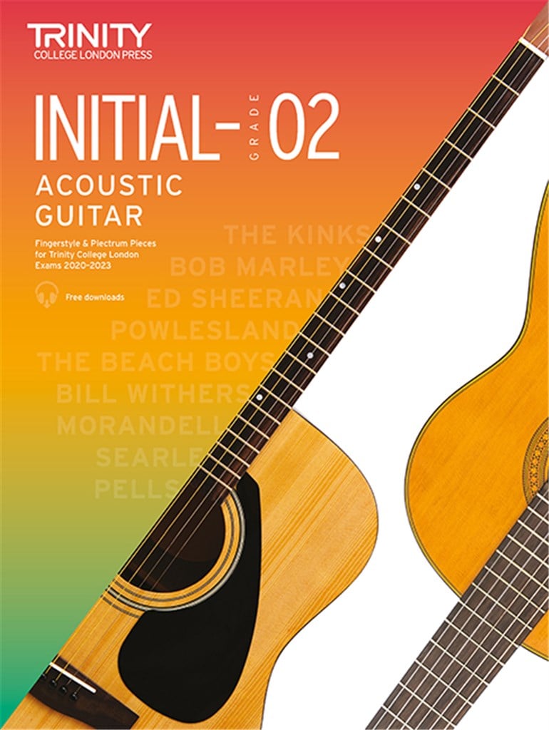 Acoustic Guitar Exam Pieces 2020-2023 Gr.Initial-2